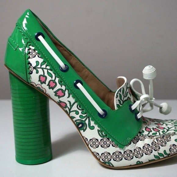 Tory Burch Garden Party Fisher 110mm Loafer Pump - Picture 8 of 8